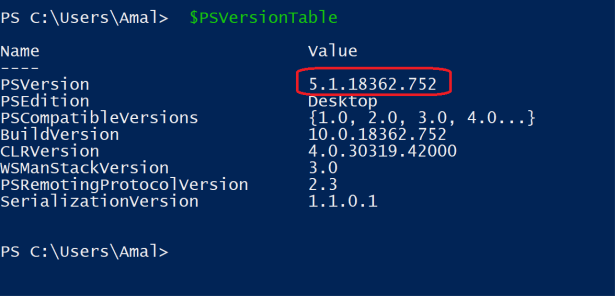 How to check the Powershell version ? – All About Tech